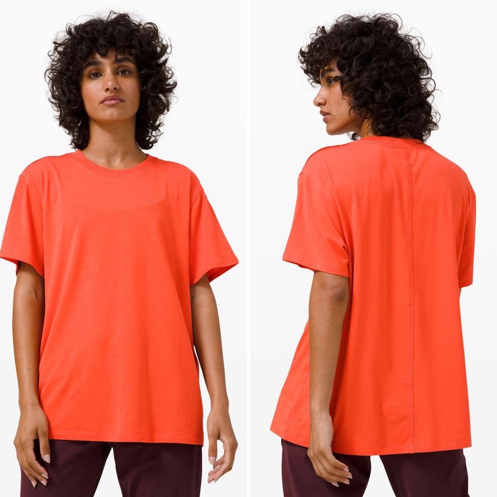All Yours Boyfriend Tee - Brick
